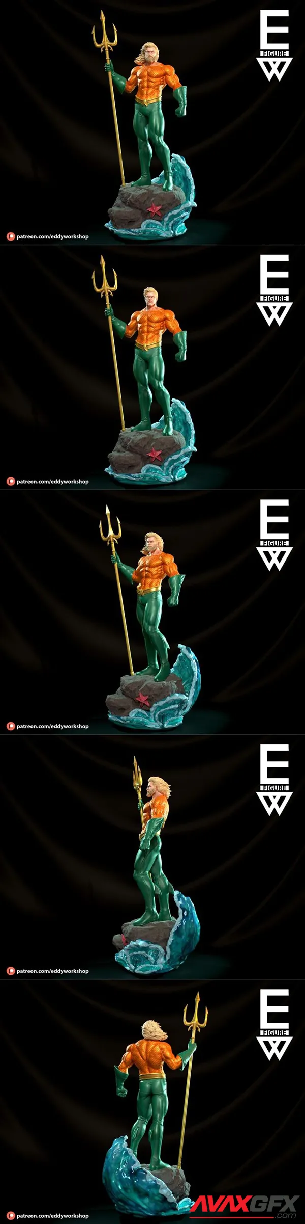 Eddy Workshop – Aquaman – 3D Print