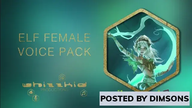 Unreal Engine Sound & Music Elf Female Voice Pack v4.25-4.27, 5.0-5.3