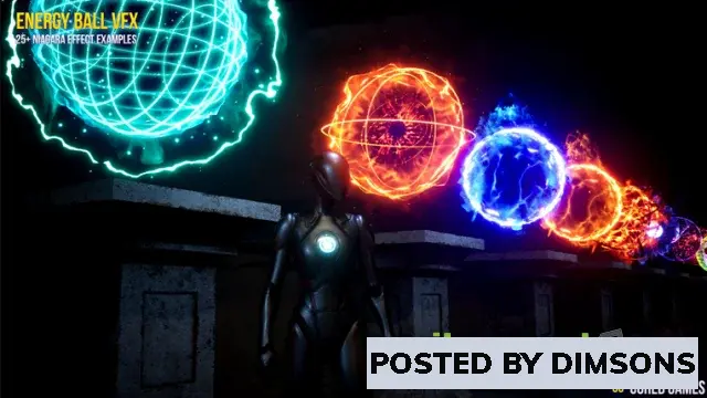 Unreal Engine Visual FX Energy Ball VFX Pack v5.0