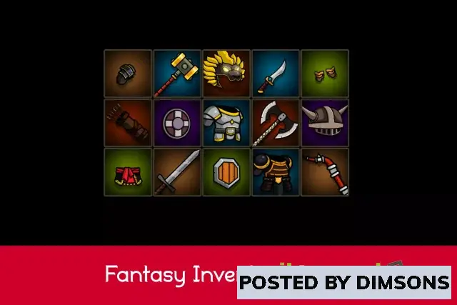 Unity 2D Fantasy Inventory Icons v5.8