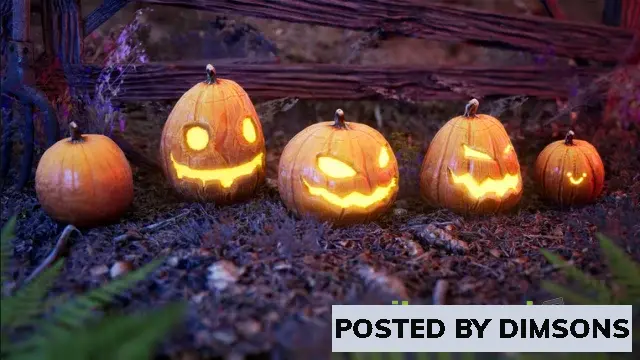 Unreal Engine Props Halloween Pumpkins / 10+ Variations & Vegetation v4.26-4.27, 5.0-5.3