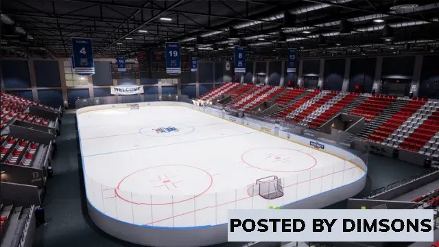 Unreal Engine Environments Hockey stadium v4.18-4.27, 5.0-5.3