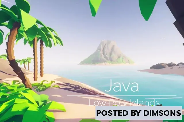 Unity 3D-Models Java: Low Poly Islands v1.0