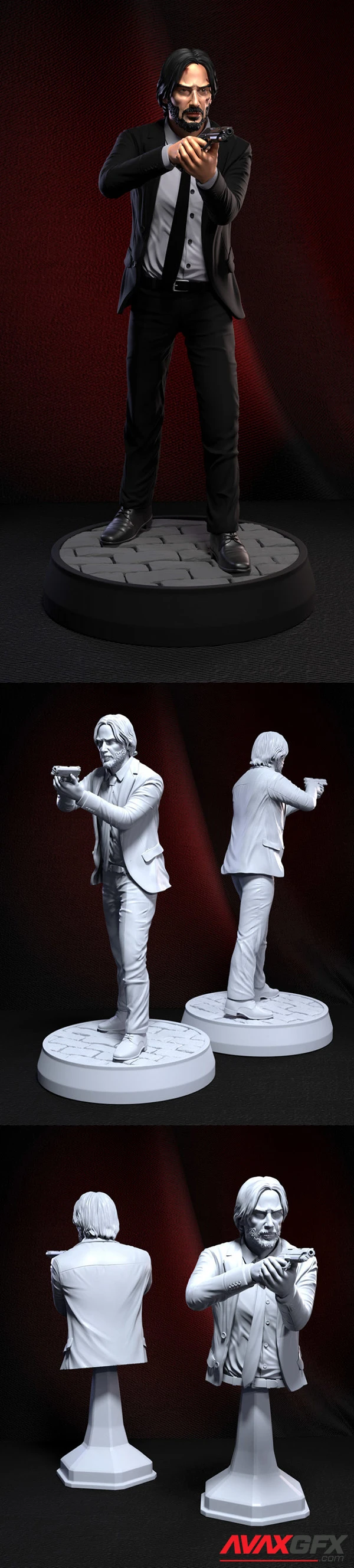 John Wick – 3D Print