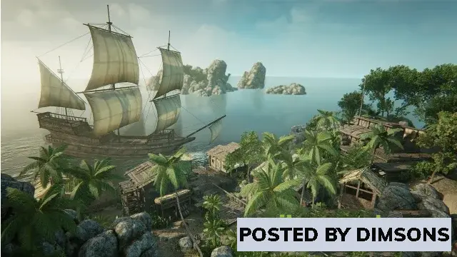 Unreal Engine Environments Pirates Island (UE4) v4.x