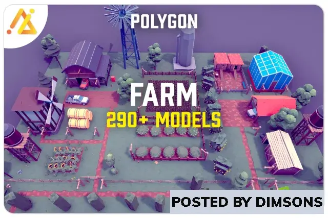 Unity 3D-Models POLY - Farm v1.0