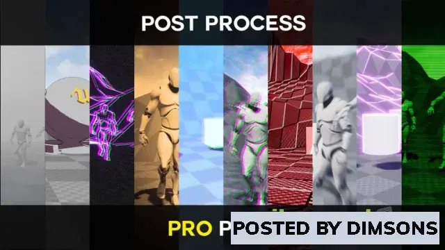 Unreal Engine Visual FX Post Process Pro Pack v5.0