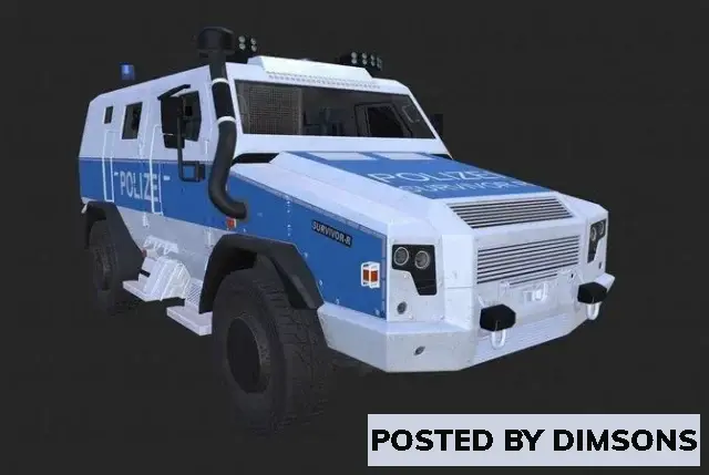 Vehicles, cars RMMV Survivor R - 3D Model