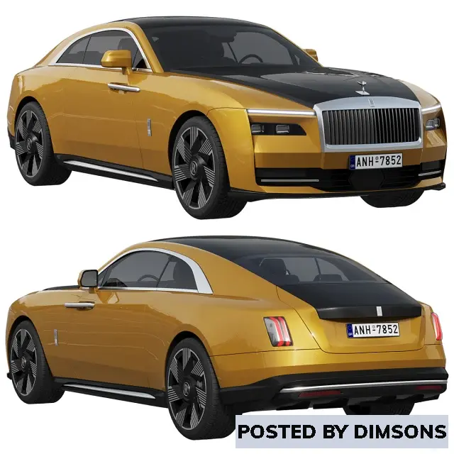 Vehicles, cars Rolls-Royce Specter - 3D Model