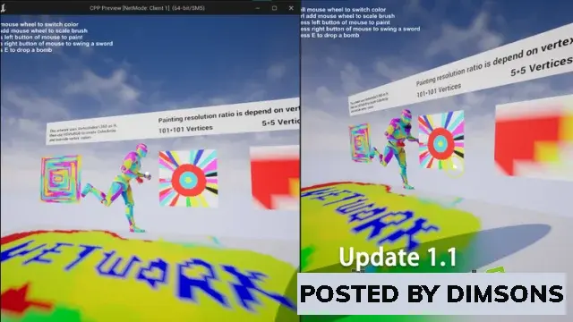 Unreal Engine Code Plugins Runtime Vertex Painter v5.3