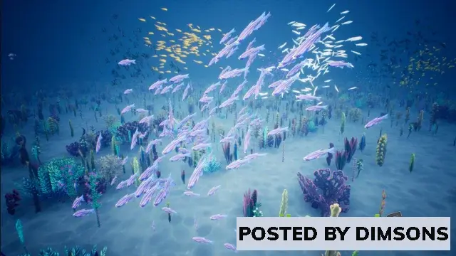 Unreal Engine Visual FX Stylized Small Fishes [Niagara] v4.25-4.27, 5.0-5.3