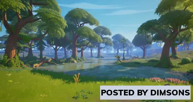 Unreal Engine Environments Stylized Swamp Forest v4.20-4.27, 5.0-5.3