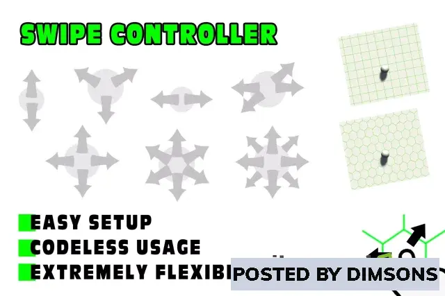 Unity Tools Swipe Controller v1.0