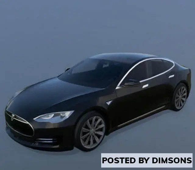 Vehicles, cars Tesla Model S 2013 - 3D Model