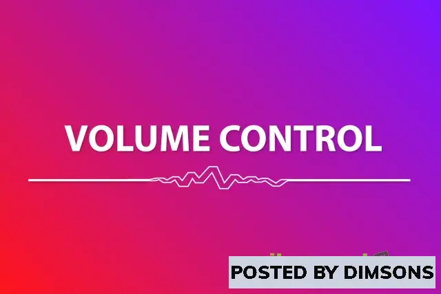 Unity Tools Volume Control v1.3