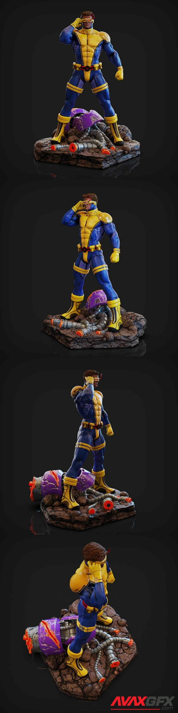 X-Men – Cyclops – 3D Print