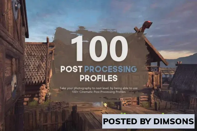 Unity Shaders 100+ Cinematic Post Processing Profiles v1.0