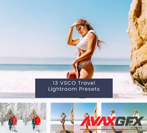 13 VSCO Travel Lightroom Presets - 66F69J3