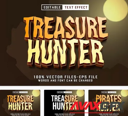 Treasure Hunter Editable Text Effect - AD5F4TT