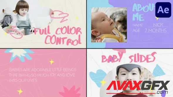 Baby Slides for After Effects 50328220 Videohive