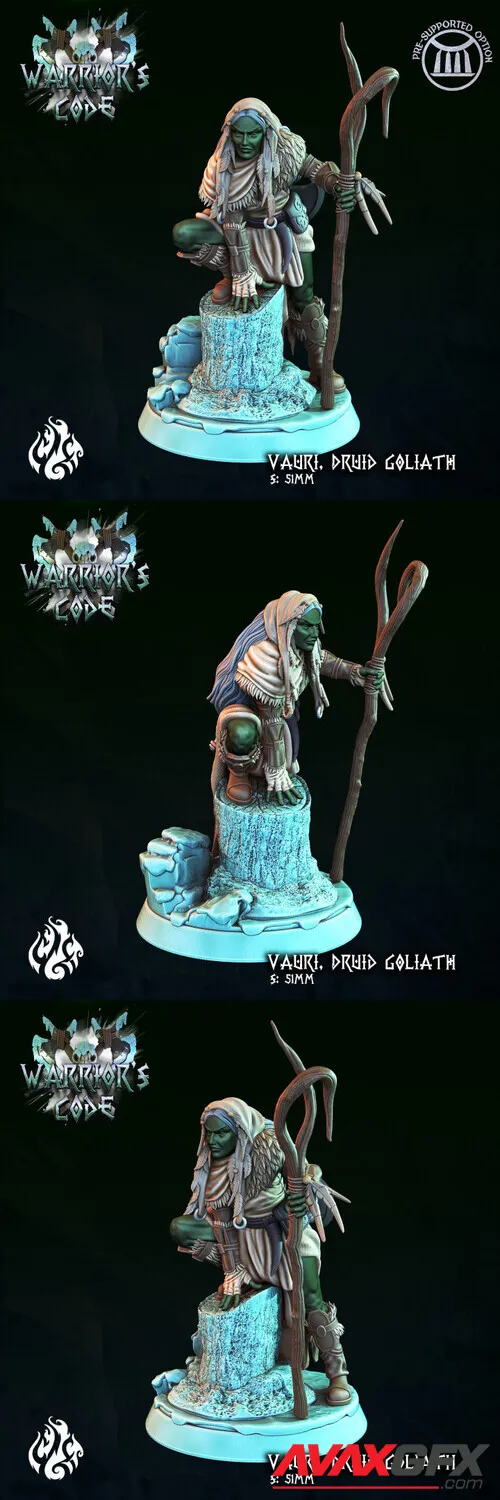 Vauri, Druid Goliath - 3D Print
