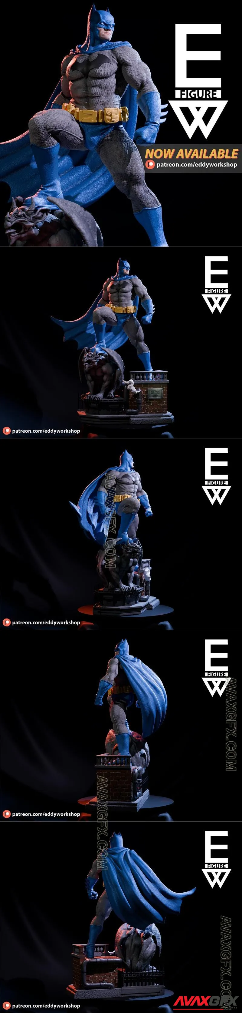 Eddy Workshop - Batman - STL 3D Model