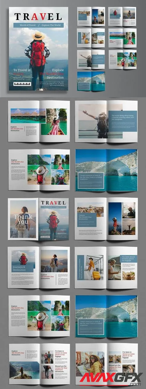 Travel Magazine Layout