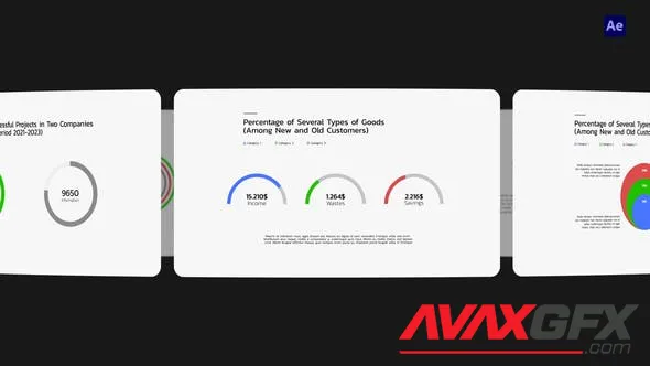 Minimalistic Pie Charts 50127716 Videohive