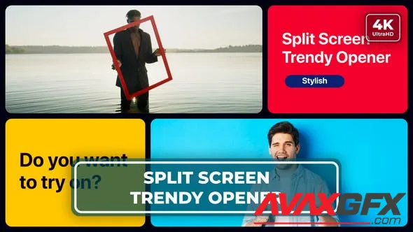 Multiscreen Slideshow Opener | Split Screen 50170029 Videohive