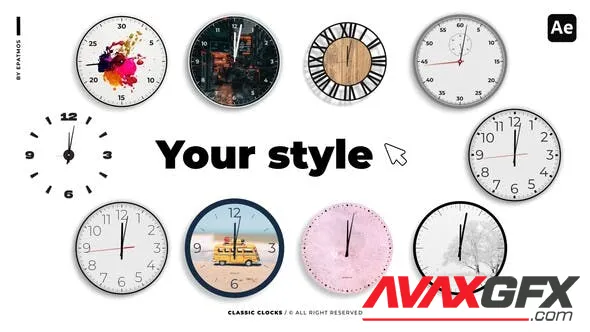 Classic Clocks | AE 50193133 Videohive