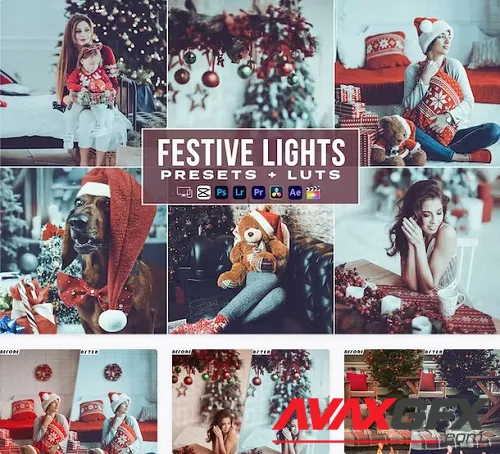 Fistive Lights Christmas 2024 Presets Video Luts - E3NA7W2