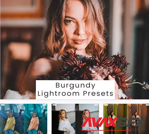 Burgundy Lightroom Presets - STNAHGE