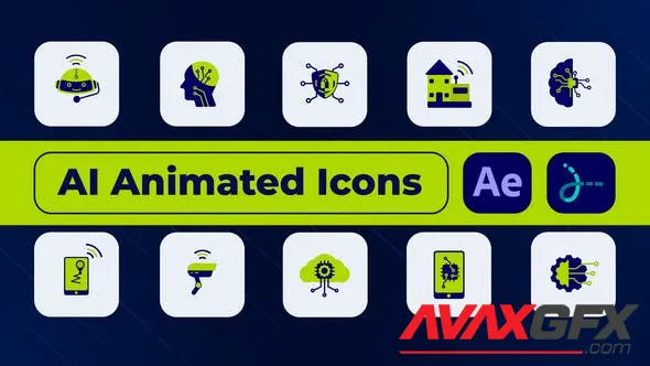 AI Animated Icons 50255553 Videohive