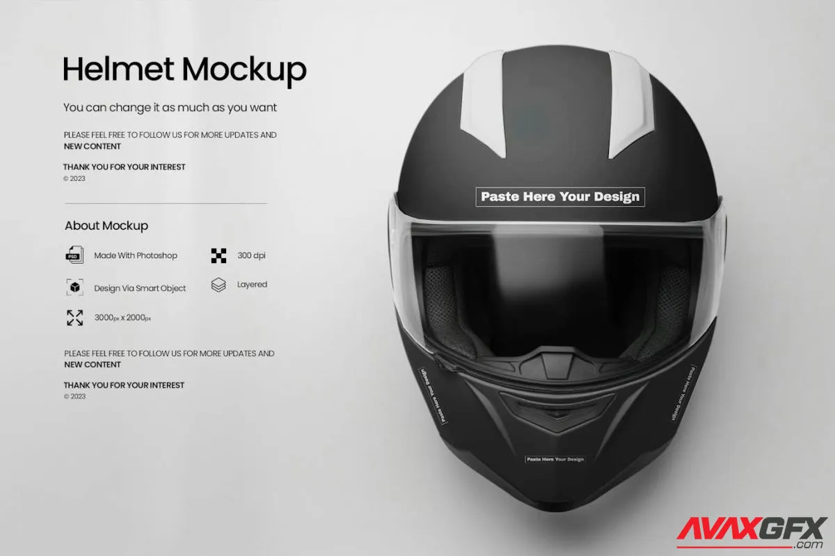 Helmet Mockup KLMZW6G