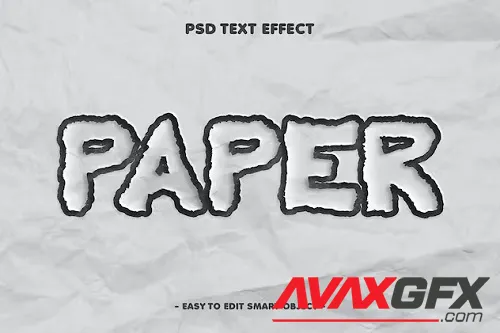 Paper Cut Editable Text Effect - BJKQ57B