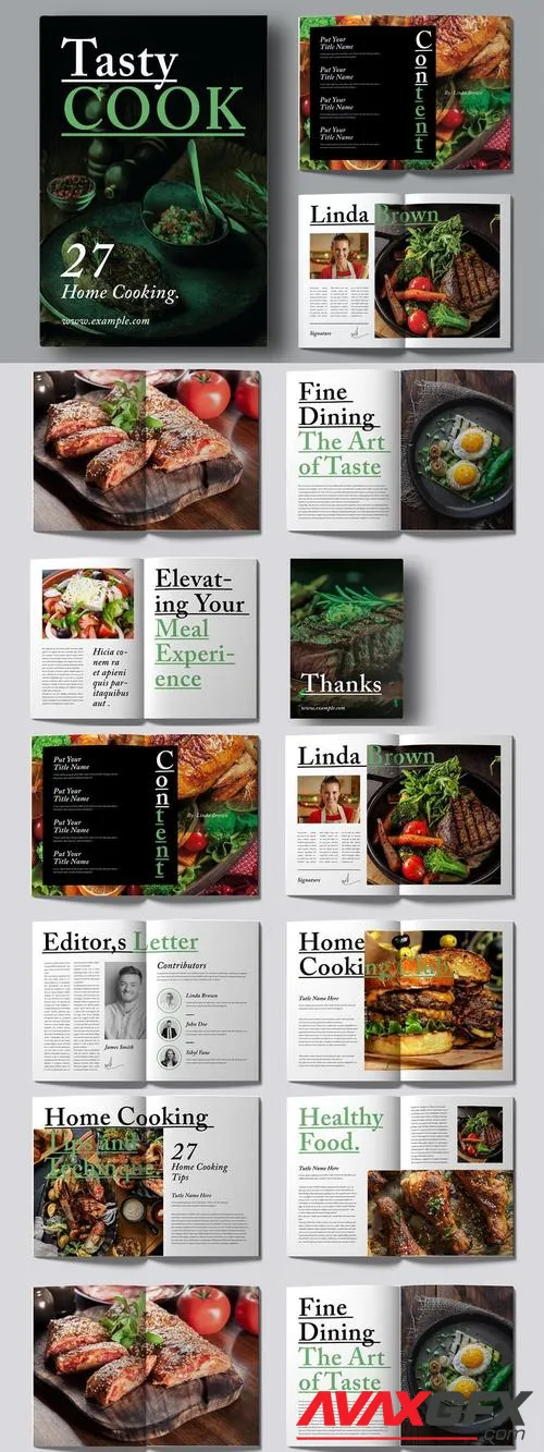 Cook Book Template 6T4BESM