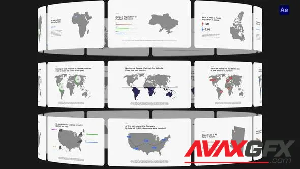 Infographics - World Map 50280926 Videohive