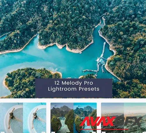 12 Melody Pro Lightroom Presets - J627UU4