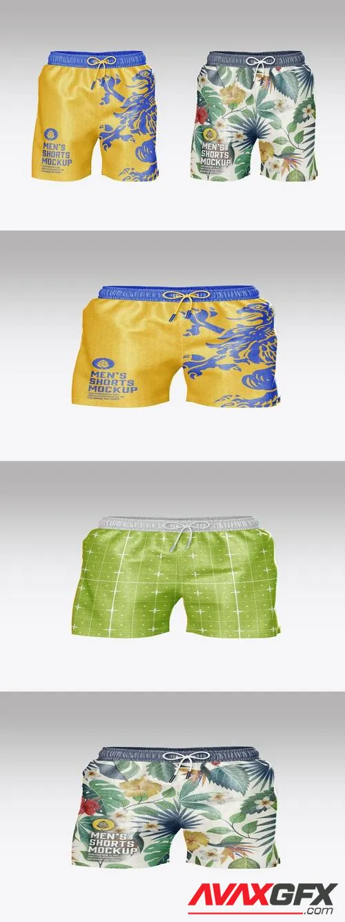 Mens Swimwear Mockup