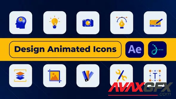 Design Animated Icons 50169823 Videohive