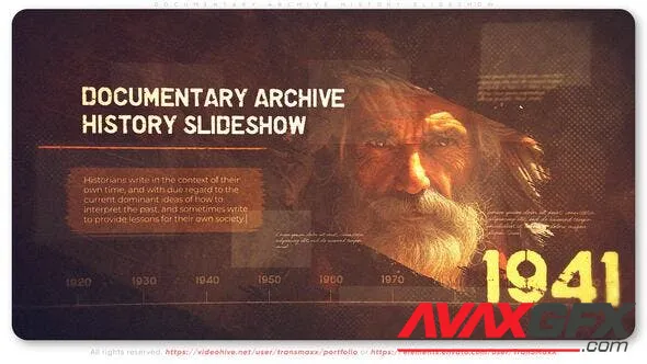 Documentary Archive History Slideshow 50207001 Videohive
