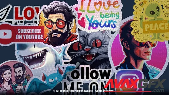 Holographic Sticker Maker 50195697 Videohive