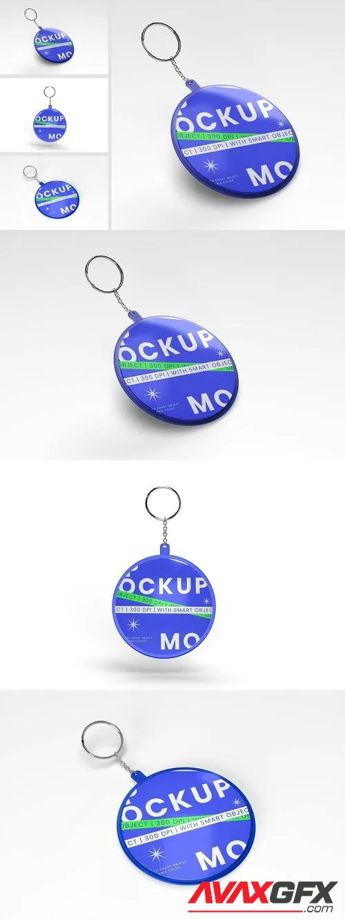 Keychain Mock Up