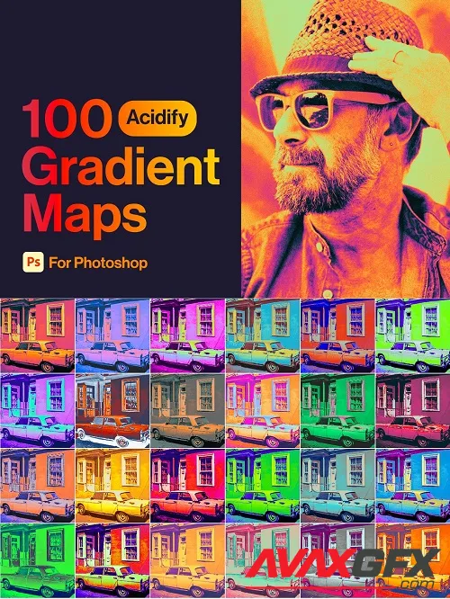100 Acidify Gradients Maps - 92007469