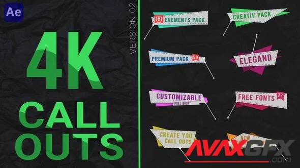 Call Outs pack 50117482 Videohive