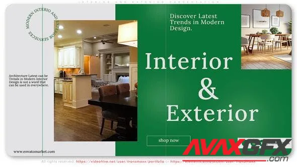 Interior and Exterior Presentation 50144656 Videohive