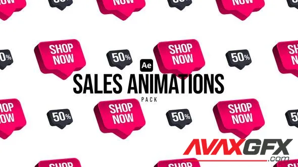 Sales Animations Pack 50268368 Videohive