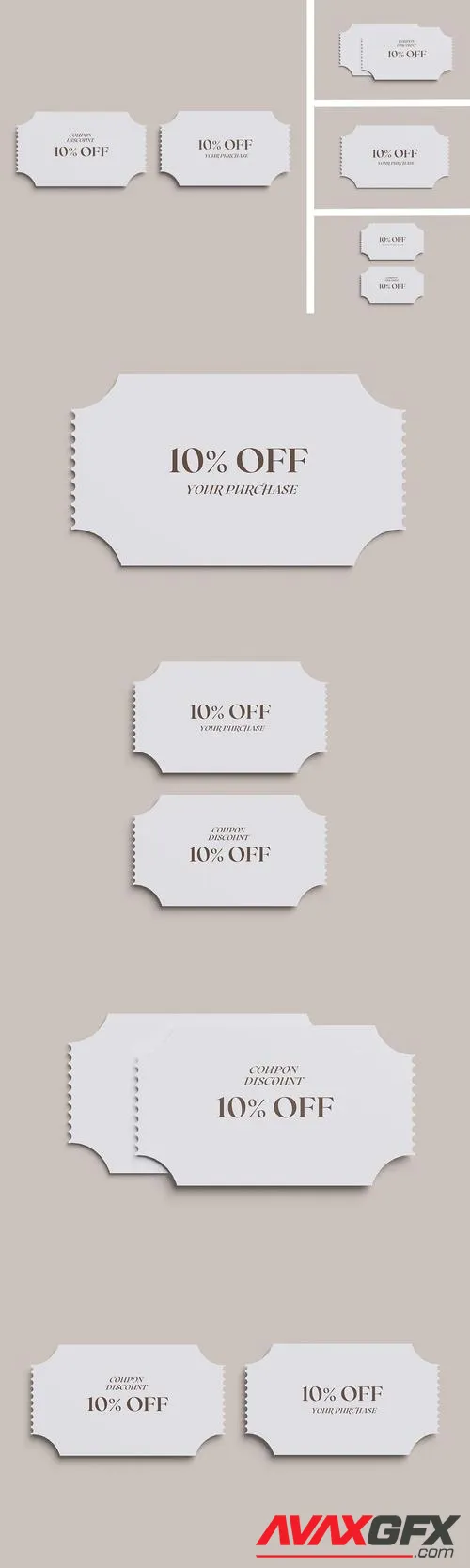 Coupon Mockup