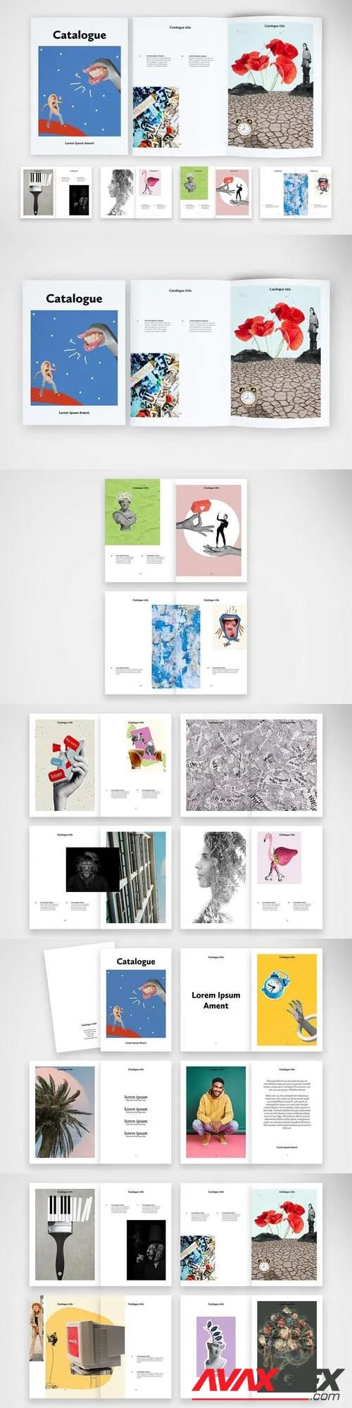 Minimal Fashion Photo-book Layout