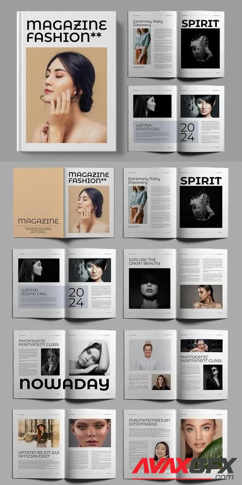 Fashion Magazine Template